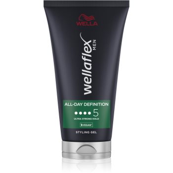 Wella Wellaflex Men gel de par cu fixare foarte puternica - imagine 2